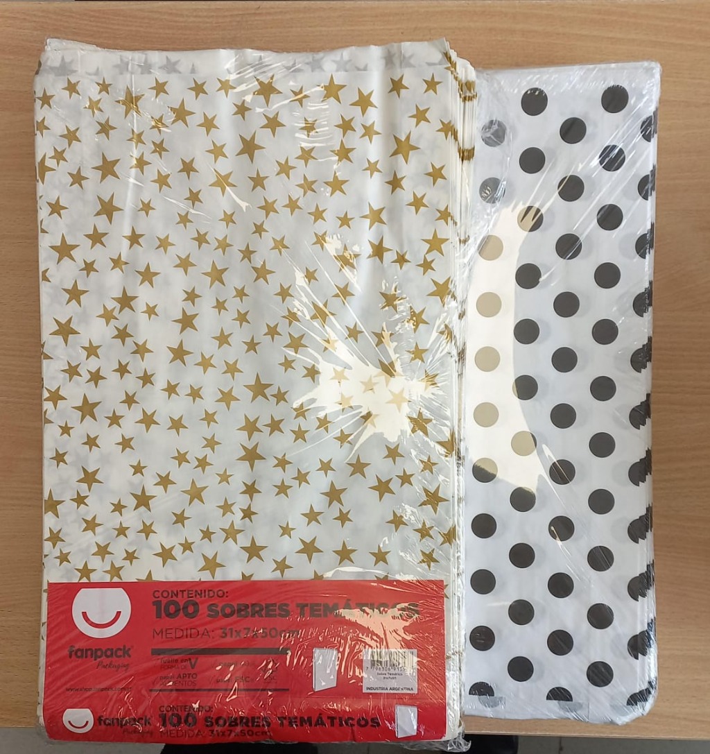 SOBRE REGALO 31x07x49cm.x1u.FANTASIA